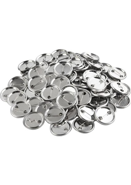 50SET/100SET Boş Düğme Bileşenleri Malzemeleri 25MM 100SET (Yurt Dışından) indirimleri