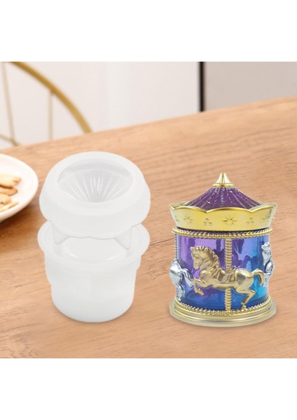 I Kavanoz Reçine Döküm, Epoksi Kalıp , Şişesi, Mumluk, Şekerleme Kabı, Epoksi Döküm El Sanatları, Hediye Kullanımı (Yurt Dışından)