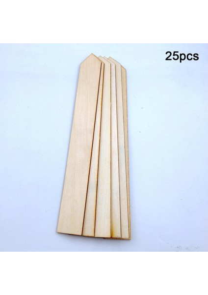 Tamamlanmamış Ahşap Dıy Ahşap El Sanatları Çubukları Kart Yapımı Dekor Doğum Günü 25 24X3CM (Yurt Dışından) modelleri