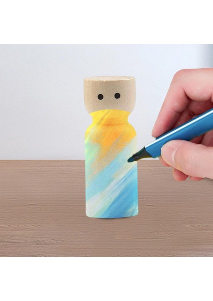 Ahşap Mandal , Süsleme El I Dekoratif Boş Icı Boyanmamış Ahşap 4.5cmx1.8cm Düz (Yurt Dışından) fiyatları