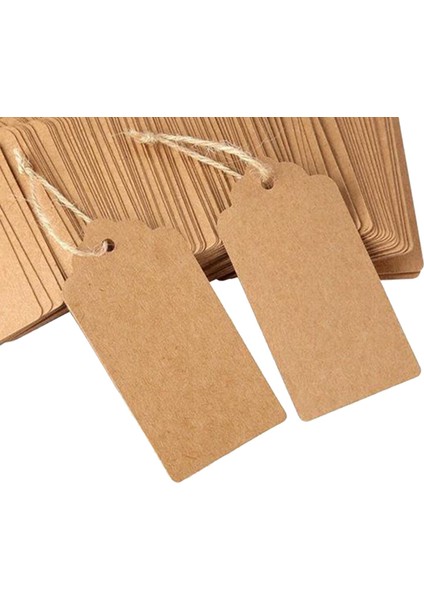 100X Boş Kağıt Hediye Kart I Kraft (Yurt Dışından) fiyatları