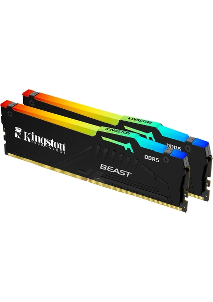 Beast Rgb Expo 32GB(2X16) 5600MHZ CL36 KF556C36BBEAK2-32TR Ddr5 Masaüstü Performans Ram