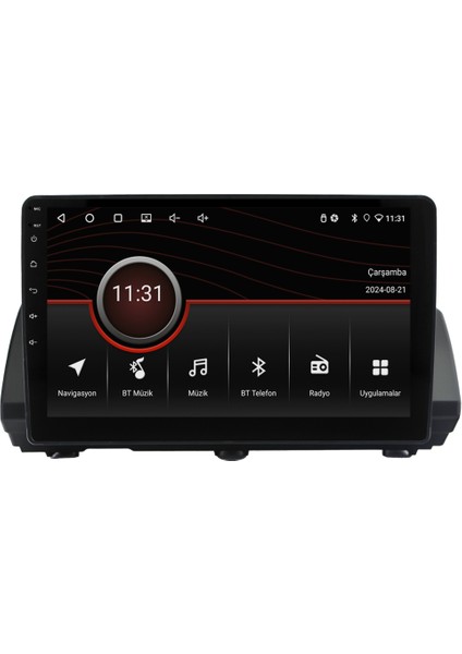 Dacia Sandero (2021-2024) Android 14 Multimedya Carplay 10 Inch 4 GB Ram / 64 GB Hafıza Crv-4455Xr