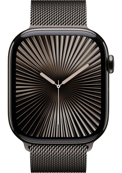 Watch Series 10 GPS + Cellular, 42 mm Arduvaz Titanyum Kasa ve Arduvaz Milano Loop