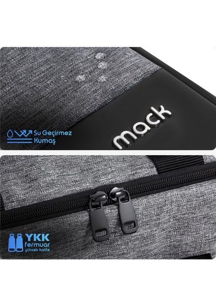 MCE-1102 15.6" Unıcıty Eco Notebook Çantası Gri