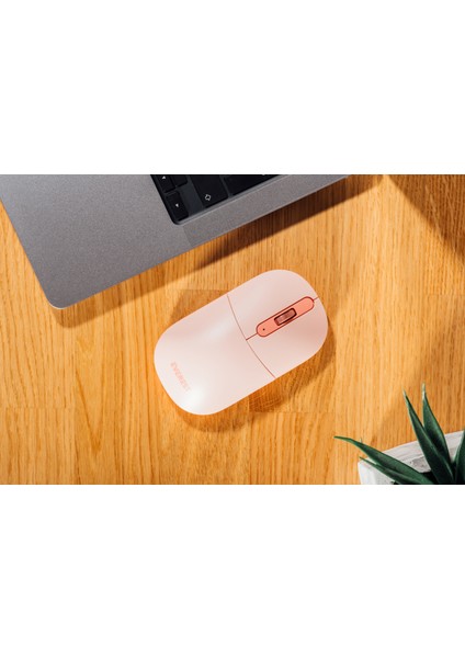 SMW-384 USB Pembe 2.4ghz Kablosuz Mouse Wireless Mouse Ultra Premium Süper Sessiz