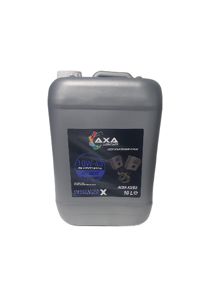 Axa Lubricants 10W40 10 Lt Motor Yağı (Üretim YILI:2024)