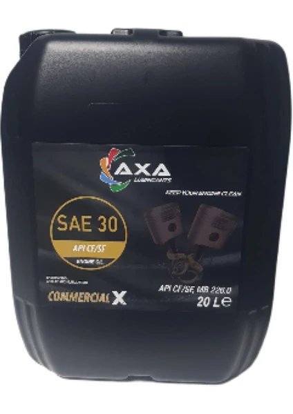 Lubricants Sae 30 20 Lt Zincir ve Motorlu Testere Yağı (Üretim Yılı:2024)