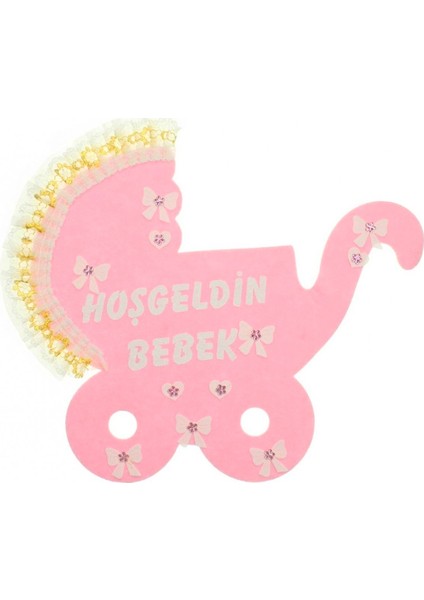 Hoşgeldin Bebek Keçe Süs