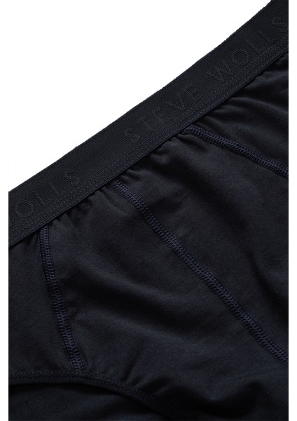 Erkek Lacivert 3’Lü Slip Külot - 23001