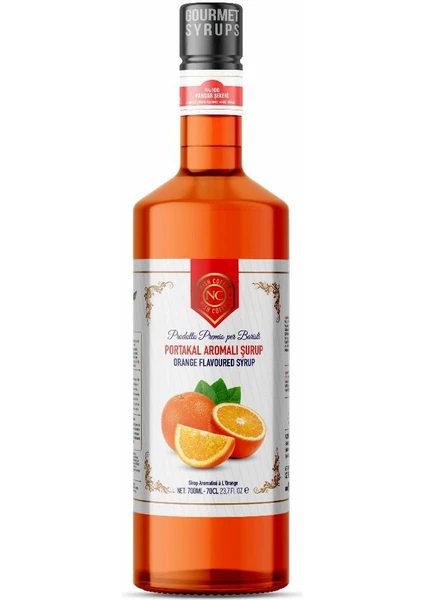 Nish Kahve Nish Portakal Aromalı  Şurup 700 ml