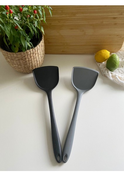 Tekli Silikon Spatula Mutfak Geniş Spatula Yemek Hazırlık Mutfak Eşyaları Çok Amaçlı Mutfak Aleti fiyatları