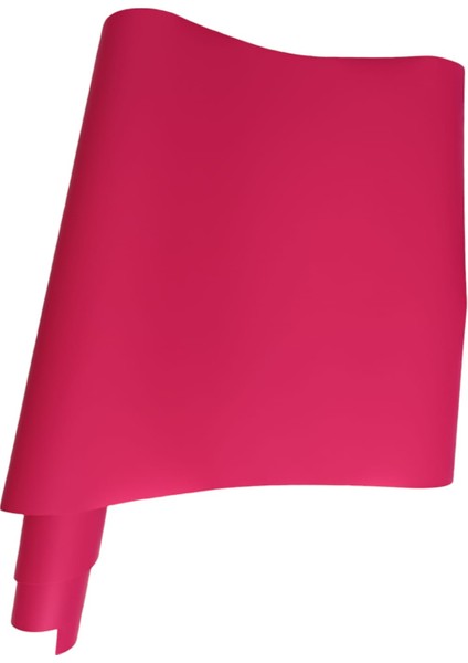 Mat Pembe Renk Dayanıklı Araç Motor Mobilya Kaplama Folyosu 126Cm X 30Cm