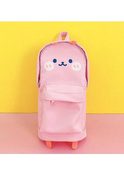 Canta Seklinde Sirin Pembe Kalem Kutusu Buyuk Boy 15 cm