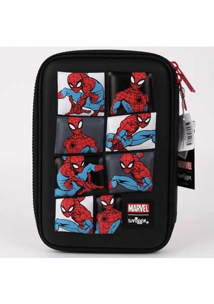 Marvel Smiggle 3D Spiderman Kalem Kutu Buyuk Boy Dikdörtgen