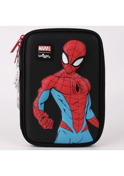 Marvel Smiggle 3D Spiderman Kalem Kutu Buyuk Boy Dikdörtgen