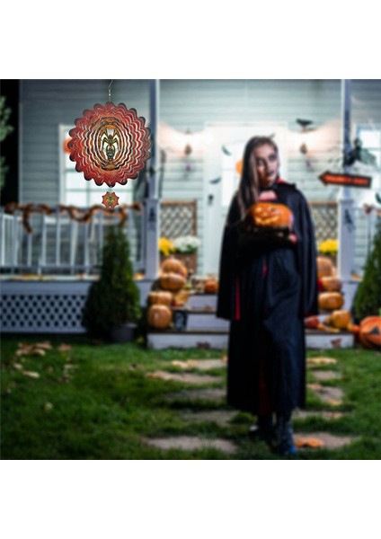 Cadılar Bayramı Örümcek Rüzgar Döndürücü Dönen Bahçe Asılı Dekor Kinetik Heykel Çan Bahçe Tatil Dekorasyonu (Yurt Dışından) fiyatları