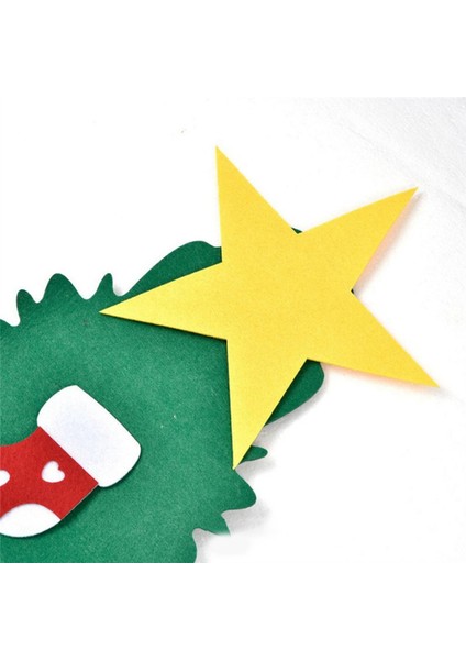 2 Paket Noel Tatil Hediyesi Keçe Kumaş Çıkartmalar Şeker Tatlı Kurabiye Yaşlı Adam Kardan Adam Geyik (Yurt Dışından)