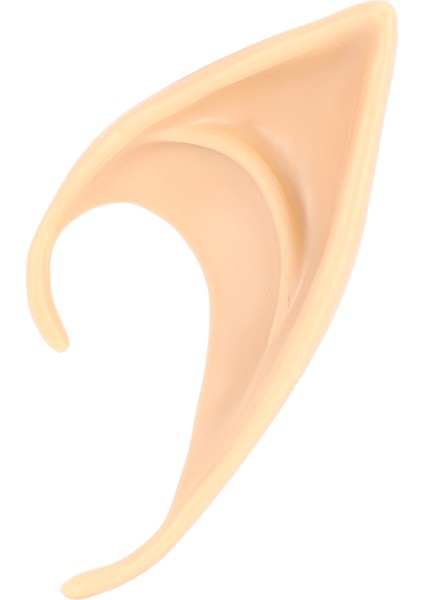 1 Çift Pvc Peri Sahte Kulaklar Cadılar Bayramı Maskesi Yeni Korkutucu Dekorasyon Yumuşak Sivri Protez Cilt Tonu (Yurt Dışından)