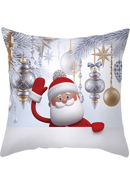 Noel Yastık Kılıfı Ev Süslemeleri Noel Navidad Hediyeleri Mutlu Yıllar (Yurt Dışından) modelleri