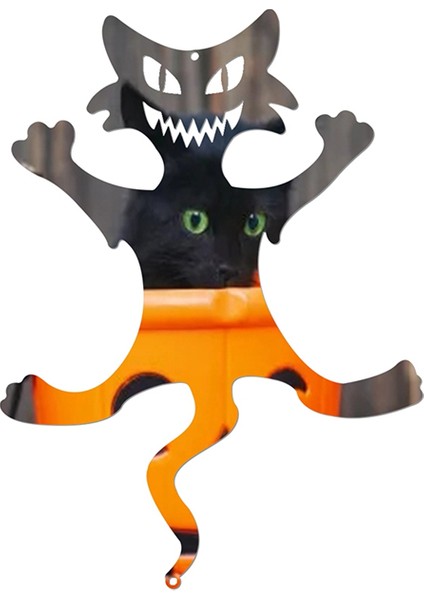 Paket 8 Inç Süblimasyon Rüzgar Döndürücüler Boşluklar Asılı Cadılar Bayramı Günü Iç Mekan Dış Mekan Bahçe Dekorasyonu Için (Yurt Dışından) fırsatları