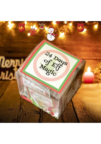 Sihirli Set 24 Gün Noel, Eğlenceli Aktiviteler, Aksesuarlar, Noel Seti, Geri Sayım Eğlenceli Noel (Yurt Dışından)