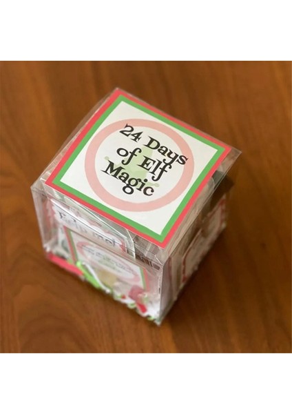 Sihirli Set 24 Gün Noel, Eğlenceli Aktiviteler, Aksesuarlar, Noel Seti, Geri Sayım Eğlenceli Noel (Yurt Dışından)