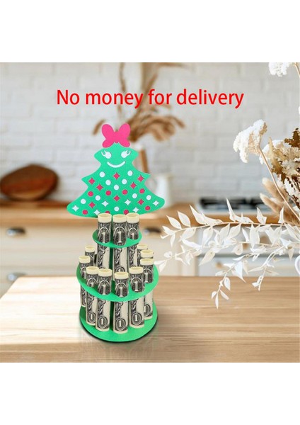 Nakit Tutucu Düzenleyici Ahşap Noel Para El Yapımı Asılabilir Dekoratif Çıkarılabilir Oturma Odası Için (Yurt Dışından)