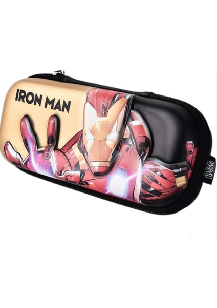 Iron Man Marvel 3D Hard Case Kalem Kutu