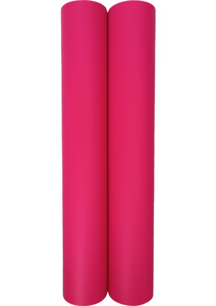 Mat Pembe Renk Dayanıklı Araç Motor Mobilya Kaplama Folyosu 126Cm X 50Cm