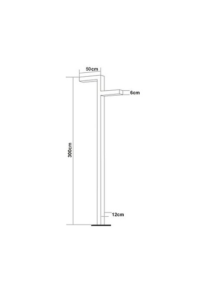 Quark Lighting Özel Reflektörlü Bahçe Aydınlatma Direği Antrasit AD-101