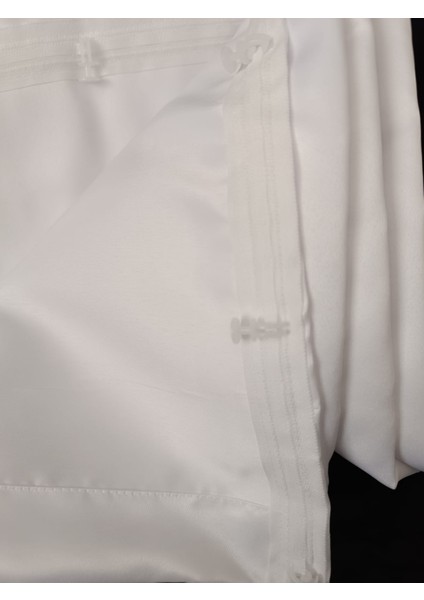 Saten Güneşlik Perde Korniş Düğmeli fiyatları