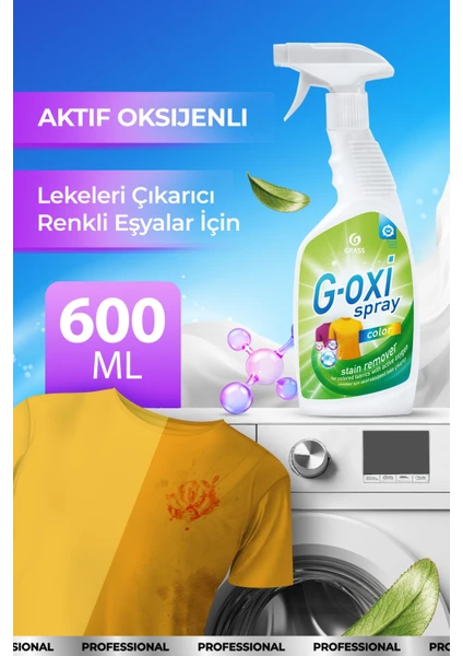 G-Oxi Spray Renkliler Için Leke Çıkarıcı (600 Ml)