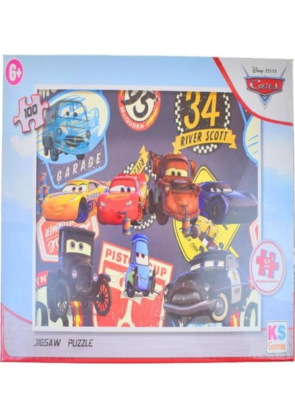 Ks Puzzle Ks Cars Puzzle 100 Cr 714-1