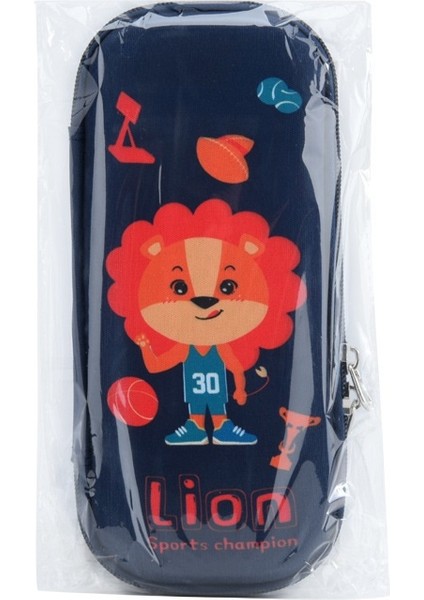 Karikatür 3D Sevimli Büyük Kapasiteli Yaratıcı Kalem Kutusu (Yurt Dışından)