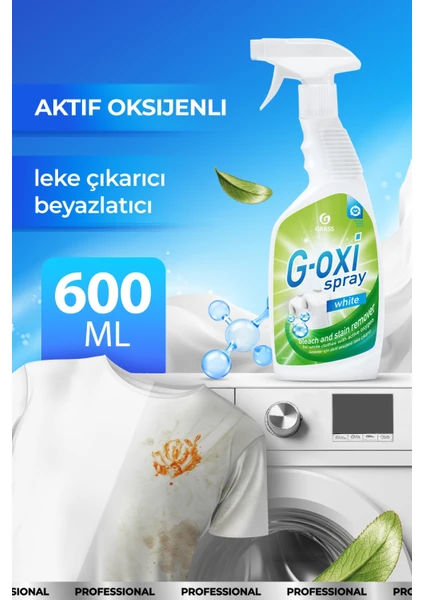 G-Oxi Spray Leke Çıkarıcı ve Beyazlatıcı (600 Ml)