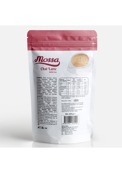 Sütlü Çay 200 gr fiyatları