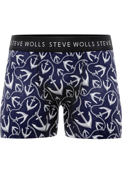 Erkek Karışık Desenli 3’Lü Boxer - 23656