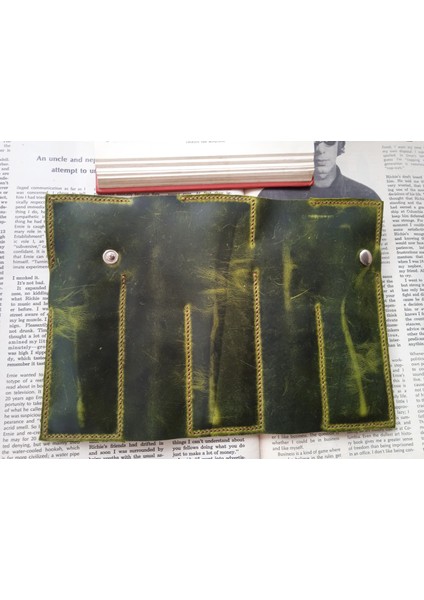 Gerçek Deri Tamamen El Emeği Özel Kalemleriniz Için Kalemlik Kalemkutu 8 x 18 cm fiyatları
