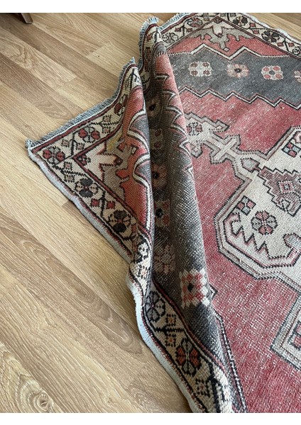 129X265 cm Kuzeybatı Stili Antik Halı Soft Renkli El Dokuma Dekoratif Kilim indirimleri