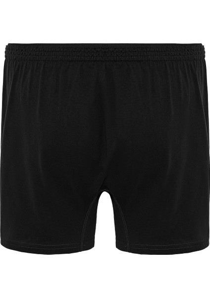 Erkek Siyah 6’Lı Penye Boxer - 23701 modelleri