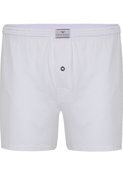 Erkek Beyaz 6’Lı Penye Boxer - 23701 fiyatları