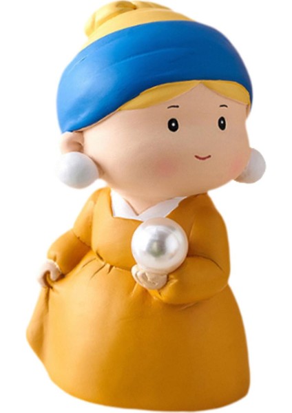 Ev Dekorasyonu Için Büyüleyici Reçine Kız Heykelciği (Yurt Dışından) fırsatları