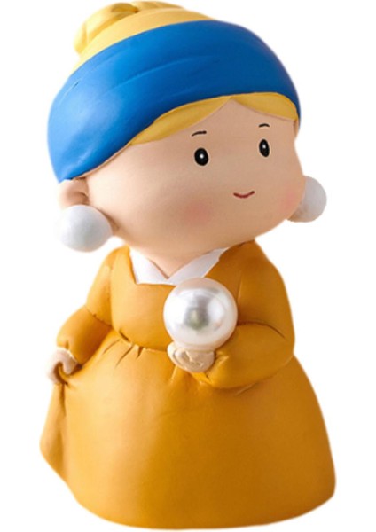 Ev Dekorasyonu Için Büyüleyici Reçine Kız Heykelciği (Yurt Dışından) indirimleri