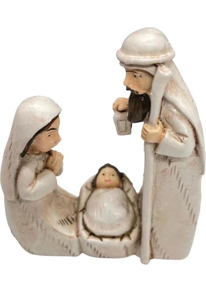Doğum Sahnesi Heykelciği Masaüstü Heykel Için (Yurt Dışından)
