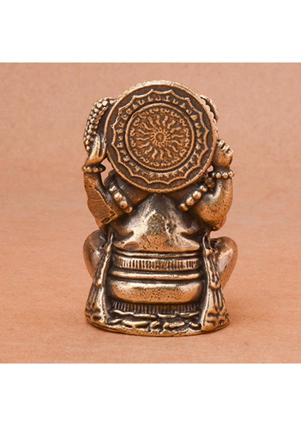 Fil Tanrı Heykeli Dekor Pirinç Masaüstü Süsü Yatak Odası Için (Yurt Dışından) modelleri