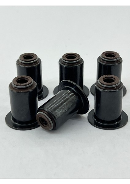 Subap Lastiği Sızdırmazlık Keçesi 16 Adet Fkm ON_S93 Kahverengi 6 x 10/19,60 x 13,15 x 22 - 12016913