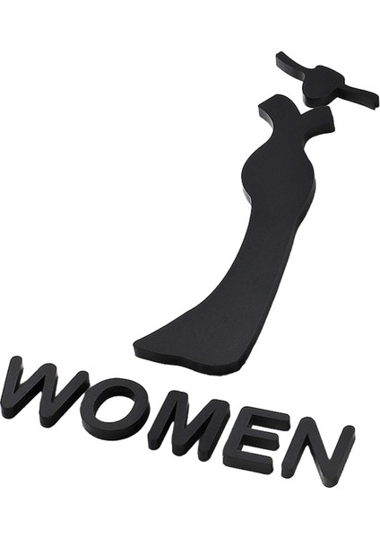 Wc Iş Dekoru Evrensel Kendinden Dekorasyonlu Pano Tuvalet Kadın M (Yurt Dışından) modelleri