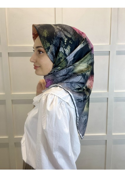 Quare Çiçek Desenli Rayon Eşarp 10701