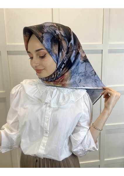 Quare Çiçek Desenli Rayon Eşarp 10701